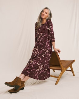 Julipa Cosy Touch Jersey Midi Dress - Image