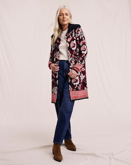 Julipa Patterned Coatigan - Image