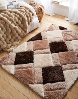 Geo Shaggy Cosy Rug - Image