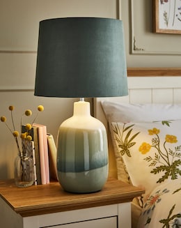 Julipa Robyn Reactive Glaze Table Lamp - Image