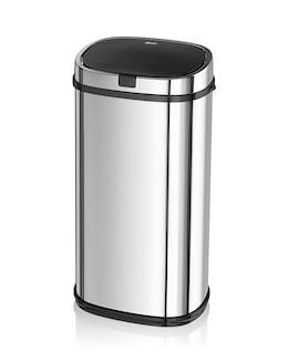 Swan 42L Square Sensor Bin S/Steel