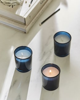 Hydrangea & Jasmine Set of 3 Votives - Image