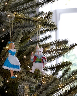 Gisela Graham Alice & White Rabbit Decs - Image