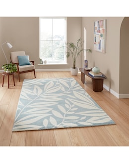 Catherine Lansfield Sorral Leaves Rug - Image