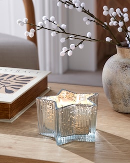 Starry Night Star Glass Candle - Image