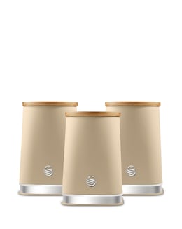 Swan Nordic Set of 3 Canisters Oatmeal