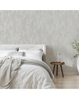 Boutique Breeze Sprig Pearl Wallpaper