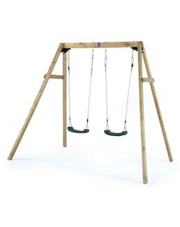 Plum Wooden Double Swing - Image