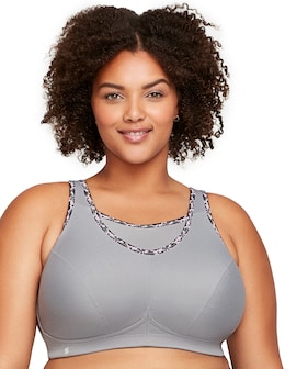 Glamorise Plus Size No-Bounce Camisole Sports Bra 1066