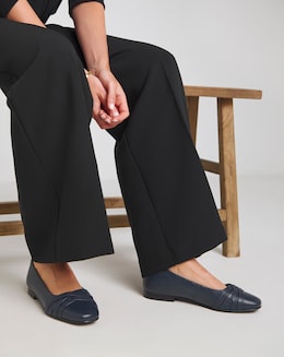 Crossover Detail Ballerina Wide Fit - Image