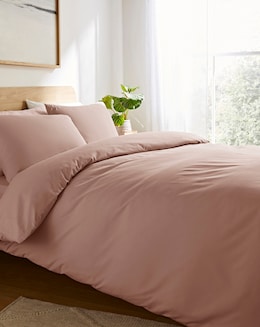Easy Care Plain Dye Duvet Cover - Image
