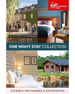 One Night Stay Collection E-Voucher - 23 Experiences to Choose From