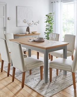 Julipa Ashford Table and 6 Everly Chairs - Image