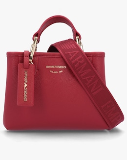 Emporio Armani X Small Red Cross-Body Shopper Bag