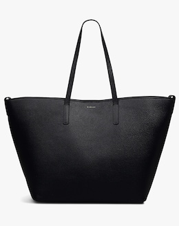 Radley Dukes Place Large Open Top Black Leather Tote Bag