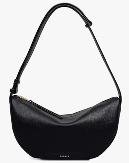 Radley Dukes Place Medium Black Leather Sling Bag