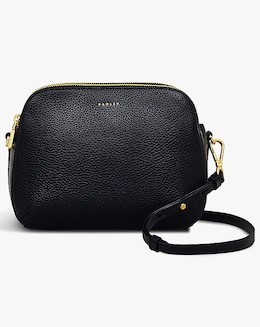 Radley Dukes Place Medium Black Leather Cross-Body Bag