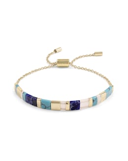 Radley 18ct Gold Plated Semi Precious Stone Friendship Bracelet