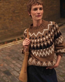 ALL OVER FAIRISLE JUMPER - Image