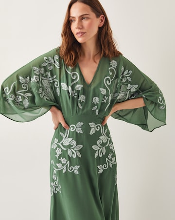 Monsoon Hannah Embroidered Tea Dress