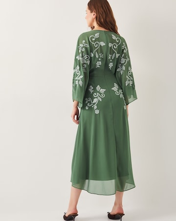 Monsoon Hannah Embroidered Tea Dress