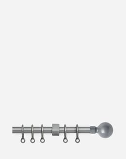 Plain 13-16mm Extendable Ball Curtain Pole