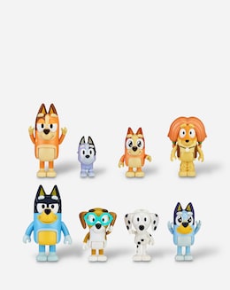 Bluey Family and Friends Figure 8-Pack - Image