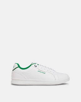 Jack &amp; Jones Shane PU Trainer - White/Green