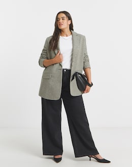 Simply Be Houndstooth Blazer