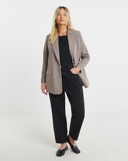 Simply Be Oversized Wool Look Blazer