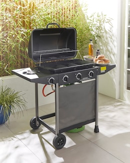 3 Burner Gas BBQ with Side Burner - Image
