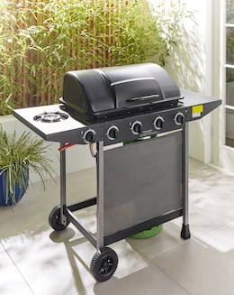 4 Burner Gas BBQ with Side Burner - Image