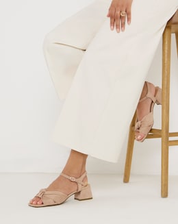 Twist Upper Block Heel Wide - Image