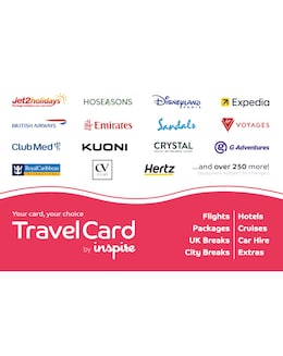 Inspire Travel &pound;10 Gift Card