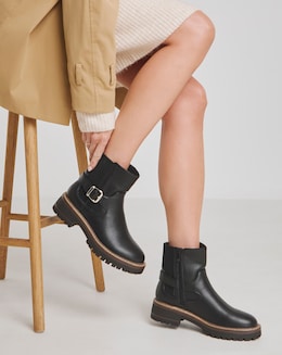 Ankle Chelsea Boots Ex Wide EEE Fit - Image