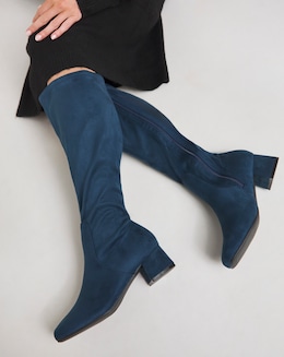 Knee High Heeled Boot Ex Wide SuperCurvy - Image