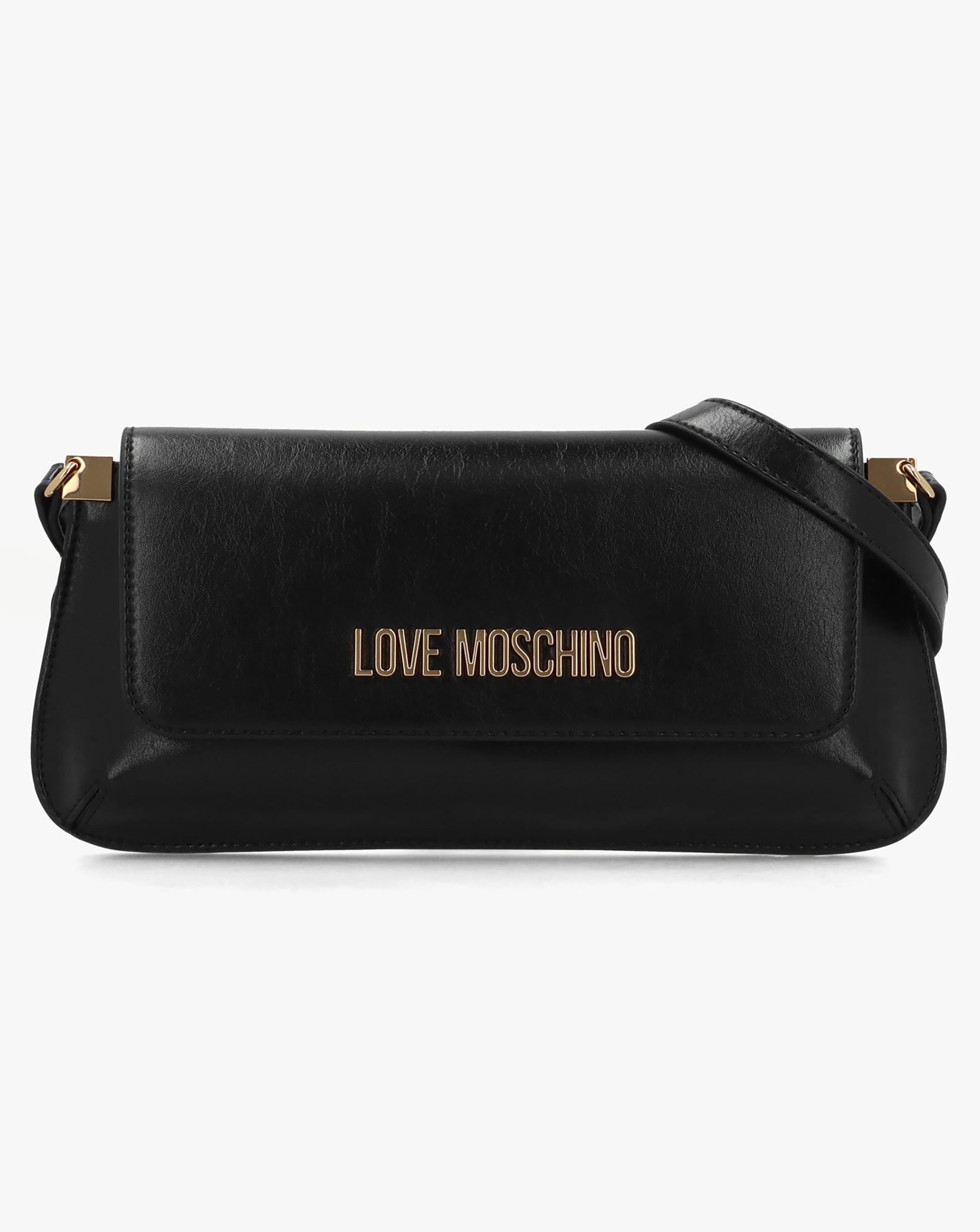 Love Moschino Cord Trick Black Shoulder Bag | JD Williams
