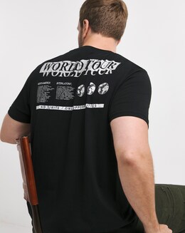 World Tour Graphic T-Shirt Long Length
