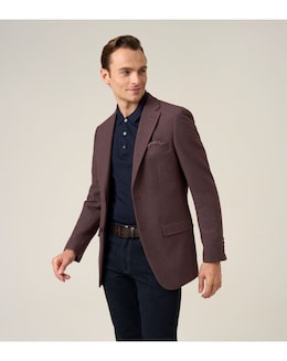 Skopes Beckwith Jacket Berry Check