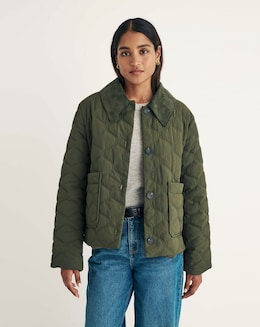 Nobodys Child Collared Quilted Jacket