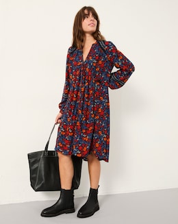 Fatface Steph Folk Floral Dress - Image