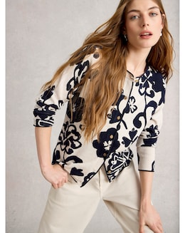 White Stuff Lulu Print Cardi