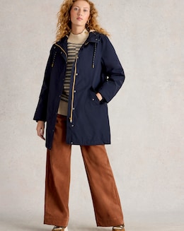 White Stuff Willow Waterproof Coat - Image