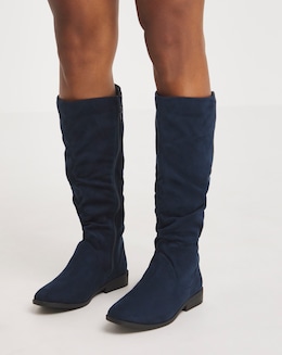 Evren Ruched Boot - Extra Wide Fit (EEE) &amp; Super Curvy Calf