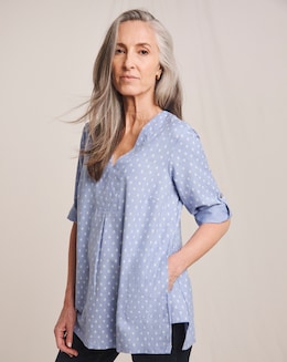 Julipa Linen Mix Pocket Tunic - Image