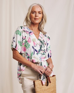 Julipa Pintuck Blouse - Image