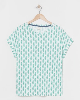 Julipa Pure Cotton Turn Back T-Shirt - Image