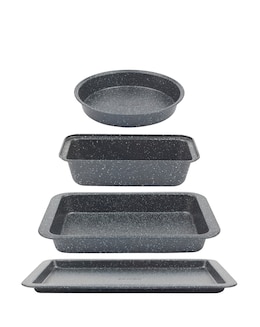 Salter Megastone 4 Piece Bakeware Set