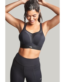 Panache Boundless High Impact Non Wired Sport Bra Black