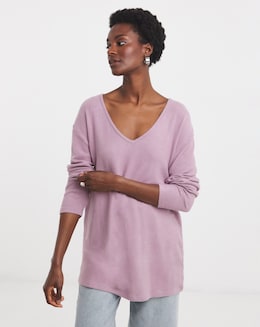 Soft Touch V-Neck Longline - Image